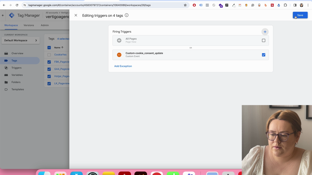 cookieyes tag manager config