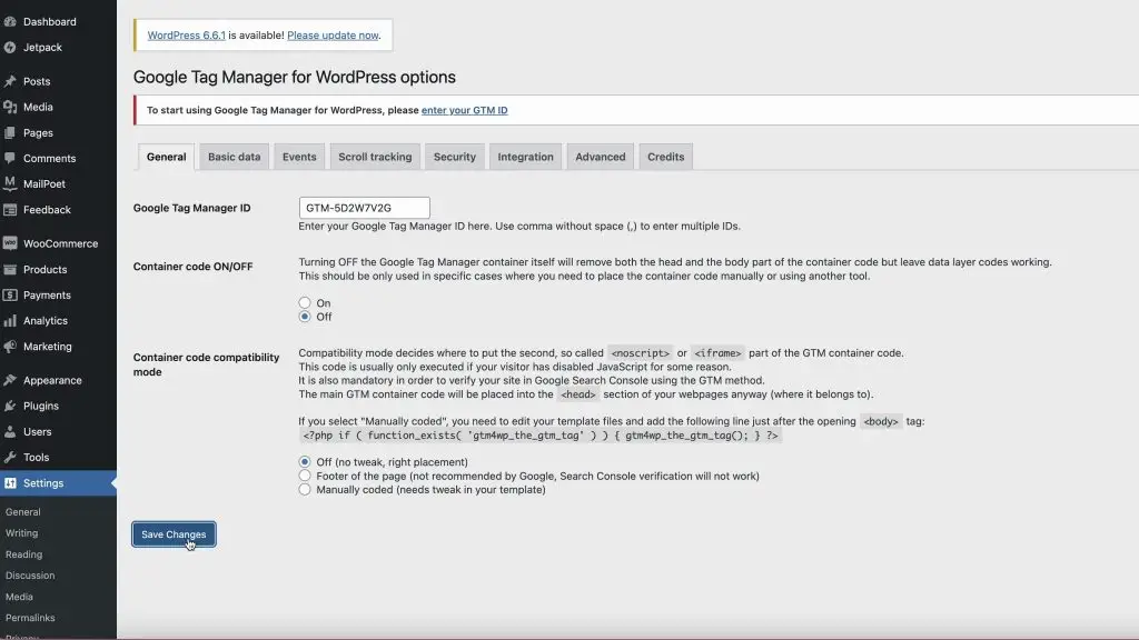 ecommerce tracking ga4