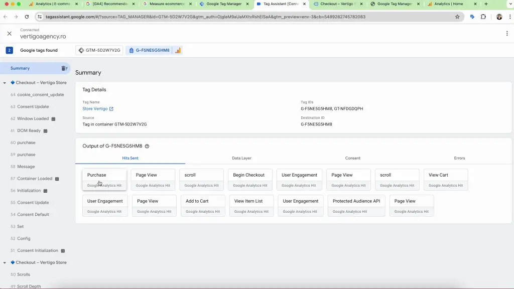 Ecommerce reporting in GA4